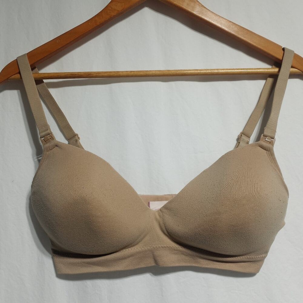 Secret Treasures Nursing Bra Tan Size Large